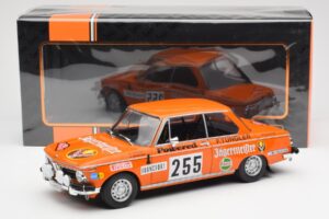 BMW 2002 Jagermeister #255 W. Stiller Rally Monte Carlo 1973 IXO 1:18 18RMC165 Metall – Bild 6 von 6
