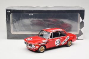 BMW 2002 Jockey Racing #33 B. Tobiasson / L. Nordstrom 6 Hours Nurburgring 1972 Minichamps 1:18 155722633 Metall – Bild 6 von 6