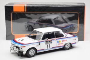 BMW 2002 #11 A. Warmbold / J. Todt RAC Rally 1973 IXO 1:18 18RMC164 Metall – Bild 6 von 6