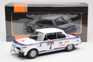 BMW 2002 #4 B. Waldegard / H. Thorzelius RAC Rally 1973 IXO 1:18 18RMC163 Metall – Bild 6 von 6