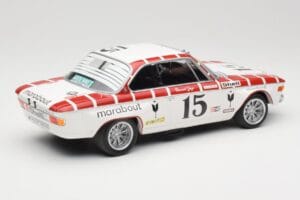 BMW 2800 CS E9 #15 Team Marabout Gaye / S. Braillard 24 Hours of Spa 1972 Minichamps 1:18 155722715 Metall – Bild 2 von 6