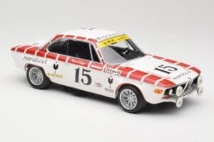 BMW 2800 CS E9 #15 Team Marabout Gaye / S. Braillard 24 Hours of Spa 1972 Minichamps 1:18 155722715 Metall – Bild 4 von 6