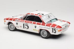 BMW 2800 CS E9 #15 Team Marabout Gaye / S. Braillard 24 Hours of Spa 1972 Minichamps 1:18 155722715 Metall – Bild 5 von 6
