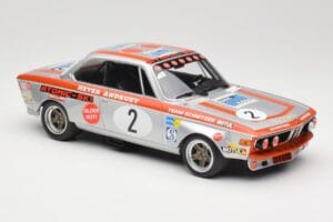 BMW 2800 CS E9 #2 Team Schnitzer J. Fitzpatrick / H. Heyer Winners Grand Prix Touring Cars Nürburgring 1972 Minichamps 1:18 1 – Bild 4 von 6