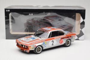 BMW 2800 CS E9 #2 Team Schnitzer J. Fitzpatrick / H. Heyer Winners Grand Prix Touring Cars Nürburgring 1972 Minichamps 1:18 1 – Bild 6 von 6