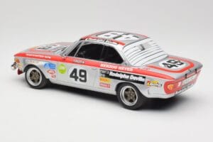 BMW 2800 CS E9 #49 Team Schnitzer G. Herzog / H. Heyer 24 Hours of Spa 1972 Minichamps 1:18 155722749 Metall – Bild 5 von 6