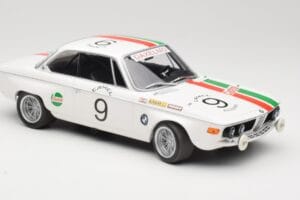 BMW 2800 CS E9 #9 Castrol BMW T. Moorkens / E. Haxhe 24 Hours of Spa 1971 Minichamps 1:18 155712709 Metall – Bild 4 von 6