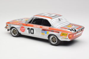 BMW 2800 CS Team Schnitzer #10 J. Fitzpatrick / J. Peltier Spa 1972 Minichamps 1:18 155722710 Metall – Bild 5 von 6