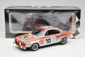 BMW 2800 CS Team Schnitzer #10 J. Fitzpatrick / J. Peltier Spa 1972 Minichamps 1:18 155722710 Metall – Bild 6 von 6