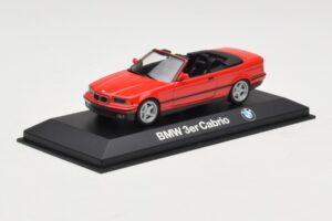 BMW 3 Series E30 Cabriolet Rot Minichamps 1:43 80429421500 Metall – Bild 2 von 4