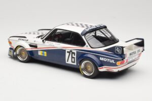 BMW 3.0 CSL E9 Garage Du Bac #76 P. Depnic / H. Coulon 24 Hours of Le Mans 1977 Minichamps 1:18 155772576 Metall – Bild 5 von 6