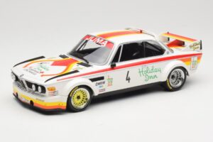 BMW 3.0 CSL E9 Juma Tuning J. Corbisier / T. Joosen / L. Berndtson GP Nurburgring 1976 Minichamps 1:18 155762504 Metall