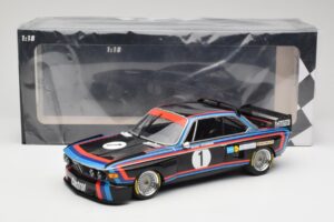 BMW 3.0 CSL E9 #1 BMW Motorsport H-J. Stuck Winner Norisring Trophy 1974 Minichamps 1:18 155742691 Metall – Bild 6 von 6