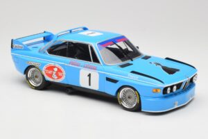 BMW 3.0 CSL E9 #1 Precision Liegeoise J. Peltier / C. Lafosse Winners 4 Hours Monza 1974 Minichamps 1:18 155742681 Metall – Bild 3 von 6