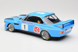BMW 3.0 CSL E9 #1 Precision Liegeoise J. Peltier / C. Lafosse Winners 4 Hours Monza 1974 Minichamps 1:18 155742681 Metall – Bild 4 von 6