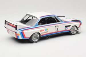 BMW 3.0 CSL E9 #12 BMW Motorsport C. Amon / H-J. Stuck Winners 6 Hours Nurburgring 1973 Minichamps 1:18 155732612 Metall – Bild 2 von 6