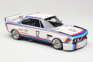 BMW 3.0 CSL E9 #12 BMW Motorsport C. Amon / H-J. Stuck Winners 6 Hours Nurburgring 1973 Minichamps 1:18 155732612 Metall – Bild 4 von 6