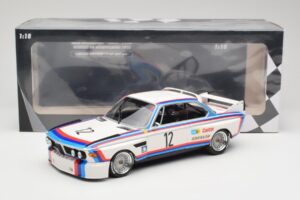BMW 3.0 CSL E9 #12 BMW Motorsport C. Amon / H-J. Stuck Winners 6 Hours Nurburgring 1973 Minichamps 1:18 155732612 Metall – Bild 6 von 6