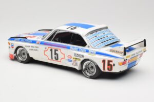 BMW 3.0 CSL E9 #15 BMW Alpina J. Peltier / H. Menzel 24 Hours of Spa 1973 Minichamps 1:18 155732695 Metall – Bild 5 von 6