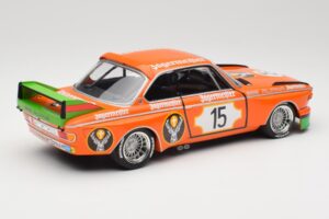 BMW 3.0 CSL E9 #15 Jägermeister Racing N. Lauda / G. Joisten 6 Hours Nurburgring 1973 Minichamps 1:18 155732615 Metall – Bild 2 von 6
