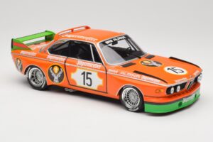 BMW 3.0 CSL E9 #15 Jägermeister Racing N. Lauda / G. Joisten 6 Hours Nurburgring 1973 Minichamps 1:18 155732615 Metall – Bild 4 von 6
