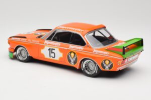BMW 3.0 CSL E9 #15 Jägermeister Racing N. Lauda / G. Joisten 6 Hours Nurburgring 1973 Minichamps 1:18 155732615 Metall – Bild 5 von 6