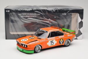BMW 3.0 CSL E9 #15 Jägermeister Racing N. Lauda / G. Joisten 6 Hours Nurburgring 1973 Minichamps 1:18 155732615 Metall – Bild 6 von 6