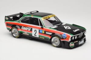 BMW 3.0 CSL E9 #2 Luigi Racing J-M. de Wael / A. de Fierlant Winners GP Nurburgring 1976 Minichamps 1:18 155762502 Metall – Bild 4 von 6