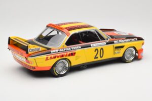 BMW 3.0 CSL E9 #20 BMW Faltz Alpina W. Werner / H. Schommers Norisring Trophy 1974 Minichamps 1:18 155742620 Metall – Bild 2 von 6