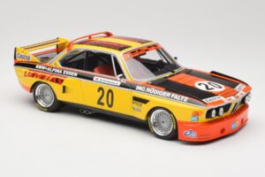 BMW 3.0 CSL E9 #20 BMW Faltz Alpina W. Werner / H. Schommers Norisring Trophy 1974 Minichamps 1:18 155742620 Metall – Bild 4 von 6