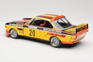 BMW 3.0 CSL E9 #20 BMW Faltz Alpina W. Werner / H. Schommers Norisring Trophy 1974 Minichamps 1:18 155742620 Metall – Bild 5 von 6