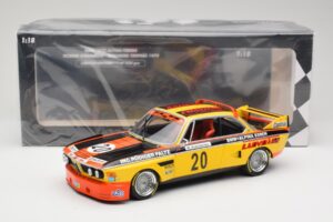 BMW 3.0 CSL E9 #20 BMW Faltz Alpina W. Werner / H. Schommers Norisring Trophy 1974 Minichamps 1:18 155742620 Metall – Bild 6 von 6