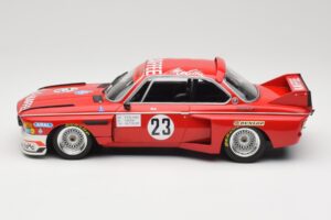 BMW 3.0 CSL E9 #23 Faltz Alpina A. de Fierlant / H. Grohs Zandvoort Trophy 1975 Minichamps 1:18 155752623 Metall – Bild 3 von 6