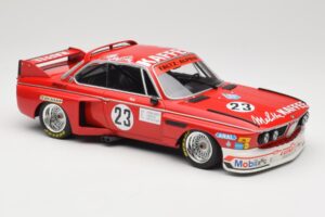 BMW 3.0 CSL E9 #23 Faltz Alpina A. de Fierlant / H. Grohs Zandvoort Trophy 1975 Minichamps 1:18 155752623 Metall – Bild 4 von 6