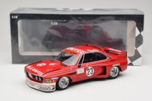 BMW 3.0 CSL E9 #23 Faltz Alpina A. de Fierlant / H. Grohs Zandvoort Trophy 1975 Minichamps 1:18 155752623 Metall – Bild 6 von 6