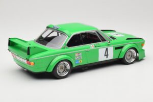BMW 3.0 CSL E9 #4 Jolly Club Milano C. Finotto / C. Facetti Winners ETCC Zandvoort 1979 Minichamps 1:18 155792504 Metall – Bild 2 von 6
