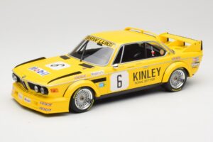 BMW 3.0 CSL E9 #6 Luigi Racing E. Van Hove / P. Xhenceval Winners Brands Hatch 500km 1979 Minichamps 1:18 155792506 Metall