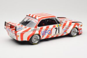 BMW 3.0 CSL E9 #71 Luigi Racing P. Xhenceval / J. Dieudonné 24 Hours of Le Mans 1977 Minichamps 1:18 155772571 Metall – Bild 2 von 6
