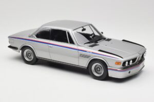 BMW 3.0 CSL E9 Polaris Silver Minichamps 1:18 155028135 Metall – Bild 4 von 6