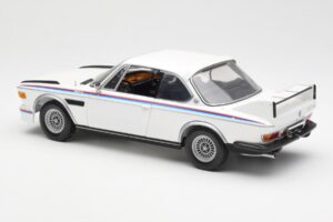 BMW 3.0 CSL E9 Mit Spoiler-Set Weiss Minichamps 1:18 180029021 Metall – Bild 7 von 8