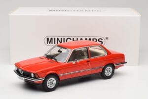 BMW 316 E21 Rot Minichamps 1:18 107024100 Resin – Bild 6 von 6