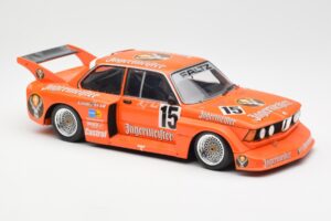 BMW 320i #15 Jägermeister H-J. Stuck Winner DRM Eifelrennen 1977 Minichamps 1:18 180772115 Metall – Bild 6 von 8