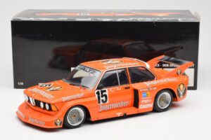 BMW 320i #15 Jägermeister H-J. Stuck Winner DRM Eifelrennen 1977 Minichamps 1:18 180772115 Metall – Bild 8 von 8