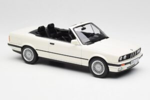 BMW 325i E30 Cabriolet Alpine Weiss Norev 1:18 183213 Metall – Bild 4 von 6