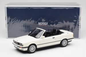 BMW 325i E30 Cabriolet Alpine Weiss Norev 1:18 183213 Metall – Bild 6 von 6
