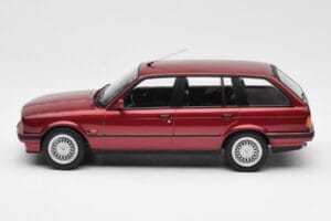 BMW 325i E30 Touring Rot Metallic Norev 1:18 183218 Metall – Bild 3 von 6