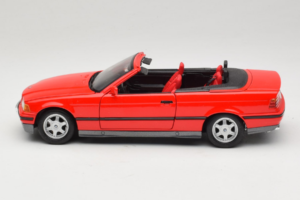 BMW 325i E36 Cabriolet Rot Maisto 1:18 50229 Metall – Bild 4 von 8