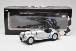 BMW 328 Silber Minichamps 1:18 155025030 Metall – Bild 6 von 6