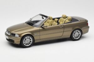 BMW 328Ci E46 Cabriolet Individual Messing Metallic Limitierte Auflage Kyosho 1:18 80430395004 Metall