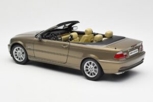 BMW 328Ci E46 Cabriolet Individual Messing Metallic Limitierte Auflage Kyosho 1:18 80430395004 Metall – Bild 7 von 8